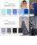 Креп стрейч Амузен 14-4122, 85 гр/м2, шир.150см, цвет голубой - купить в Артеме. Цена 148.37 руб.