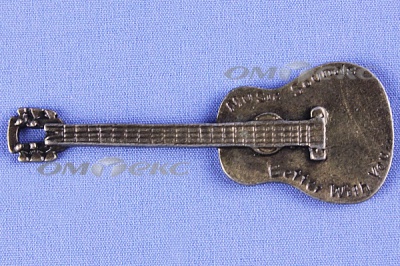 Декоративный элемент для творчества из металла "Гитара"  - купить в Артеме. Цена: 19.99 руб.