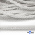 Шнур плетеный d-6 мм круглый, 70% хлопок 30% полиэстер, уп.90+/-1 м, цв.1076-белый - купить в Артеме. Цена: 588 руб.