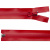 Молния водонепроницаемая PVC Т-7, 60 см, разъемная, цвет (820) красный - купить в Артеме. Цена: 49.39 руб.
