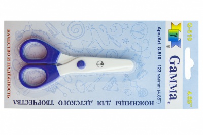 Ножницы G-510 детские 123 мм - купить в Артеме. Цена: 137.45 руб.