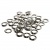 Люверсы, металлические/14мм/никель (упак.1000 шт) - купить в Артеме. Цена: 1 058.40 руб.
