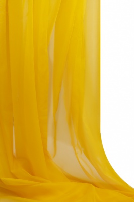 Портьерный капрон 13-0858, 47 гр/м2, шир.300см, цвет 21/жёлтый - купить в Артеме. Цена 137.27 руб.
