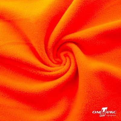 Флис DTY 240г/м2, люминесцентно-оранжевый, 150см (2,77 м/кг) - купить в Артеме. Цена 640.46 руб.