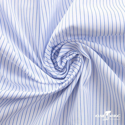 Ткань сорочечная Ронда, 115 г/м2, 58% пэ,42% хл, шир.150 см, цв.3-голубая, (арт.114) - купить в Артеме. Цена 306.69 руб.