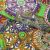 Плательная ткань "Фламенко" 25.1, 80 гр/м2, шир.150 см, принт этнический - купить в Артеме. Цена 243.96 руб.