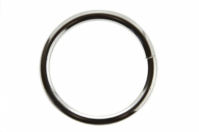 Кольцо металлическое d-38 мм, цв.-никель - купить в Артеме. Цена: 4.89 руб.