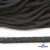 Шнур плетеный d-6 мм круглый, 70% хлопок 30% полиэстер, уп.90+/-1 м, цв.1088-т.серый - купить в Артеме. Цена: 588 руб.