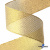 Лента металлизированная "ОмТекс", 50 мм/уп.22,8+/-0,5м, цв.- золото - купить в Артеме. Цена: 149.71 руб.