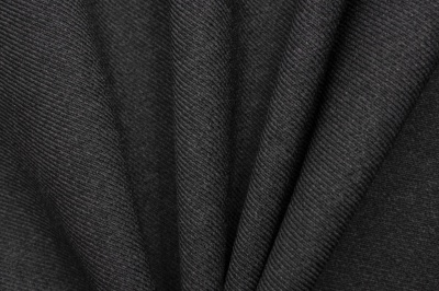 Ткань костюмная 25505 2003, 265 гр/м2, шир.150см, цвет т.серый - купить в Артеме. Цена 418.73 руб.