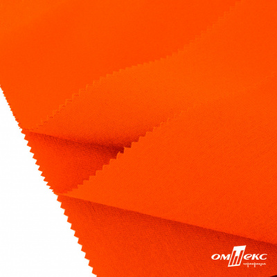 Ткань смесовая для спецодежды "Униформ" 17-1350, 200 гр/м2, шир.150 см, цвет люм.оранжевый - купить в Артеме. Цена 138.73 руб.