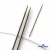 Спицы для вязания металлические d-2.5 мм круговые на тросике 53 см - купить в Артеме. Цена: 53.90 руб.