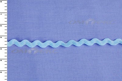 Тесьма плетеная "Вьюнчик"/голубой - купить в Артеме. Цена: 37.29 руб.