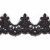 Сутажное кружево «Алансон»  на сетке (бисер) XDH3235, шир.60 мм, (уп. 9,14 м ), цв.-черный - купить в Артеме. Цена: 2 134.73 руб.