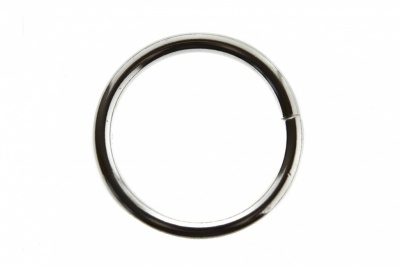 Кольцо металлическое d-3 х 32 мм, цв.-никель - купить в Артеме. Цена: 3.92 руб.