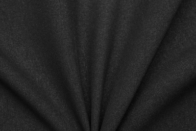 Ткань костюмная 24880 2022, 220 гр/м2, шир.150см, цвет чёрный - купить в Артеме. Цена 446.45 руб.