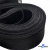 Регилиновая лента мягкая, пластик, шир.40мм, (уп.22+/-0,5м), цв.- черный - купить в Артеме. Цена: 294 руб.