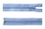 Спиральная молния Т5 351, 75 см, автомат, цвет св.голубой - купить в Артеме. Цена: 16.28 руб.