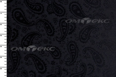 Ткань подкладочная жаккард Р14098, чёрный, 85 г/м2, шир. 150 см, 230T - купить в Артеме. Цена 166.45 руб.