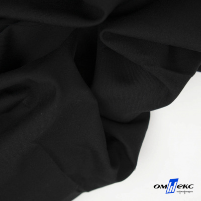 Ткань костюмная "Матте" 80% P, 16% R, 4% S, 170 г/м2, шир.150 см, цв-черный #1 - купить в Артеме. Цена 376.70 руб.