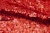 Сетка с пайетками №18, 188 гр/м2, шир.130см, цвет красный - купить в Артеме. Цена 371 руб.