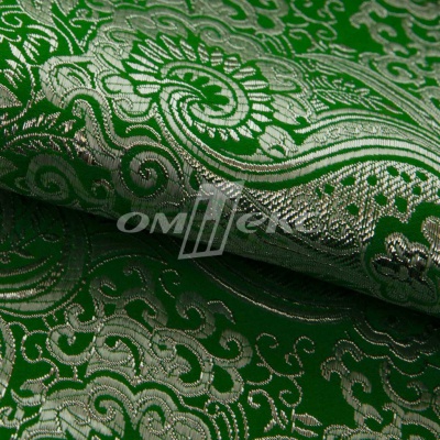 Ткань костюмная жаккард №4, 140 гр/м2, шир.150см, цвет зелёный - купить в Артеме. Цена 383.29 руб.