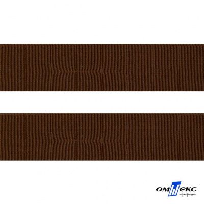 13023-Резинка тканая шир.2,5 см,цв. #4 -коричневый - купить в Артеме. Цена: 46.62 руб.
