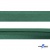 Косая бейка атласная "Омтекс" 15 мм х 132 м, цв. 056 темный зеленый - купить в Артеме. Цена: 225.81 руб.