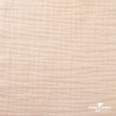 Ткань Муслин, 100% хлопок, 125 гр/м2, шир. 140 см #201 цв.(17)-светлый персик - купить в Артеме. Цена 464.97 руб.