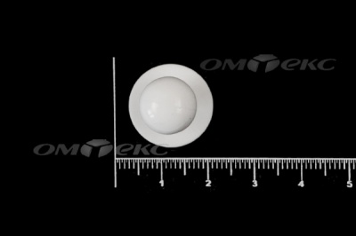 Пуговица поварская "Пукля", 10 мм, цвет белый - купить в Артеме. Цена: 2.28 руб.
