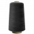 Швейные нитки (армированные) 28S/2, нам. 2 500 м, цвет чёрный - купить в Артеме. Цена: 139.91 руб.