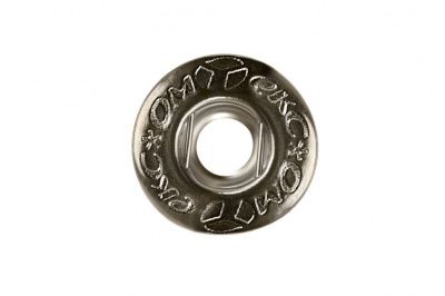 Кнопка металлическая "Альфа" с пружиной, 15 мм (уп. 720+/-20 шт), цвет никель - купить в Артеме. Цена: 1 466.73 руб.