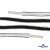 Шнурки #4-27, круглые 130 см, двухцветные (черно/белый) - купить в Артеме. Цена: 47.04 руб.