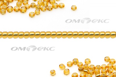 Бисер (SL) 11/0 ( упак.100 гр) цв.22 - золото - купить в Артеме. Цена: 53.34 руб.