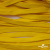 Шнур плетеный (плоский) d-12 мм, (уп.90+/-1м), 100% полиэстер, цв.269 - жёлтый - купить в Артеме. Цена: 8.71 руб.