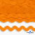 Тесьма вьюнчик 0381-0080, 8 мм/упак.33+/-1м, цвет 9511-оранжевый - купить в Артеме. Цена: 107.26 руб.