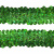 Тесьма с пайетками D4, шир. 30 мм/уп. 25+/-1 м, цвет зелёный - купить в Артеме. Цена: 1 087.39 руб.