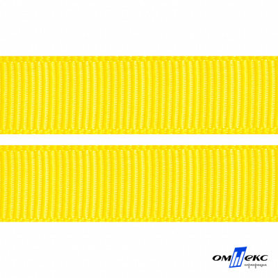 Репсовая лента 020, шир. 25 мм/уп. 50+/-1 м, цвет жёлтый - купить в Артеме. Цена: 298.75 руб.