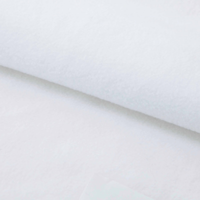 Флис DTY 240 г/м2, White/белый, 150 см (2,77м/кг) - купить в Артеме. Цена 640.46 руб.