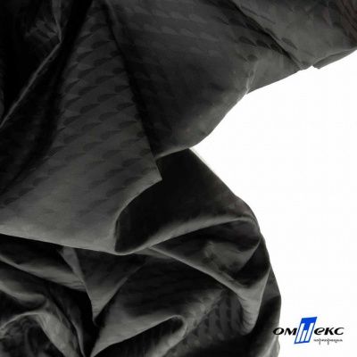 Ткань подкладочная Жаккард PV2416932, 93г/м2, 145 см,черный - купить в Артеме. Цена 241.46 руб.