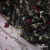 Сетка с вышивкой "Мадрид" 135 г/м2, 100% нейлон, ширина 130 см, Цвет 4/Черный - купить в Артеме. Цена 980 руб.