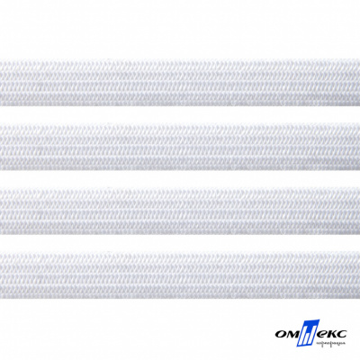 Резинка 8 мм (100+/-1 м) 400 гр/м2 белая бобина "ОМТЕКС" - купить в Артеме. Цена: 2.48 руб.