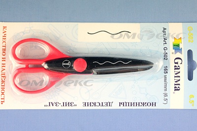 Ножницы G-502 детские 165 мм - купить в Артеме. Цена: 292.21 руб.