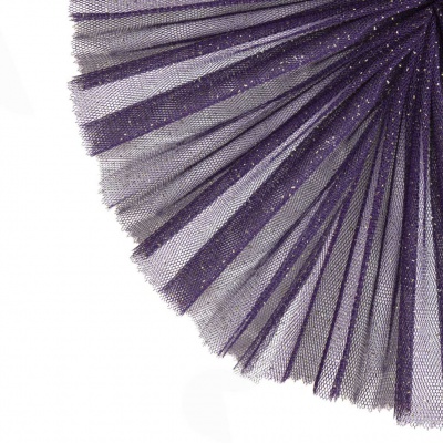 Сетка Глиттер, 24 г/м2, шир.145 см., пурпурный - купить в Артеме. Цена 117.24 руб.