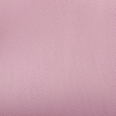 Фатин матовый 16-12, 12 гр/м2, шир.300см, цвет нежно-розовый - купить в Артеме. Цена 96.31 руб.
