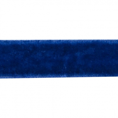 Лента бархатная нейлон, шир.12 мм, (упак. 45,7м), цв.74-василек - купить в Артеме. Цена: 392 руб.
