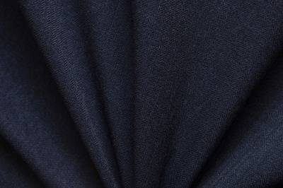 Ткань костюмная 25388 2009, 207 гр/м2, шир.150см, цвет т.синий - купить в Артеме. Цена 356.68 руб.