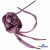 Шнурки #107-01, плоские 130 см, цв.розовый металлик - купить в Артеме. Цена: 35.45 руб.