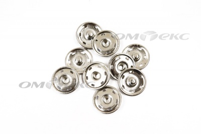 Кнопки пришивные 30 мм никель - купить в Артеме. Цена: 18.68 руб.