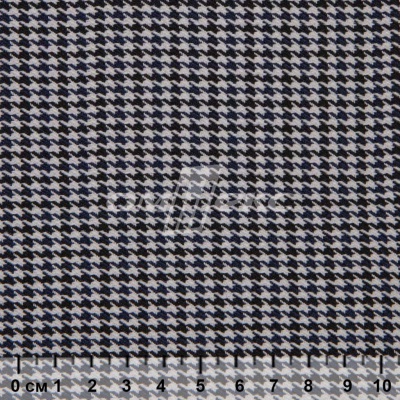 Ткань костюмная "Мишель", 254 гр/м2,  шир. 150 см, цвет белый/синий - купить в Артеме. Цена 408.81 руб.